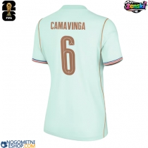Ženski Nogometni dresi Francija Eduardo Camavinga #6 Gostujoči SP 2026 Kratek Rokav